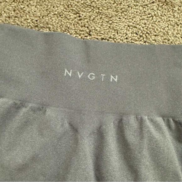 NVGTN Contour‎ Seamless Leggings Grey Size Small Gym Workout - Picture 4 of 7